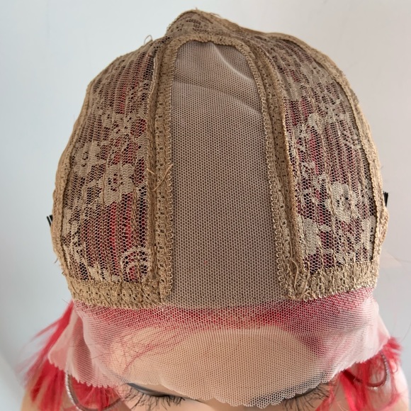 Stunning & Classic Red Lace Front Premium Fiber Bob Style Wig! - Picture 3 of 9